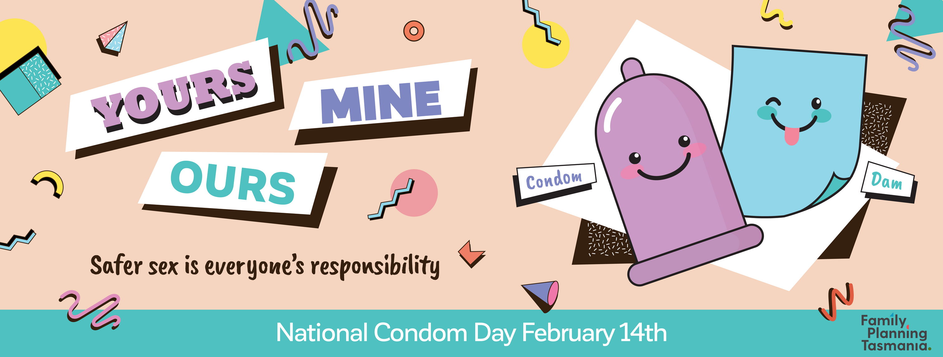 National Condom Day 2023 artwork released - Family Planning Tasmania